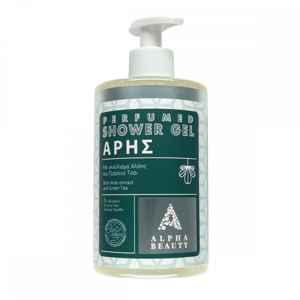 ALPHA BEAUTY MAN PERFUMED SHOWER GEL ΑΡΗΣ 500 ML