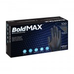 Γάντια Νιτριλίου Aurelia Bold MAX Μαύρα Χωρίς Πούδρα -M- 100ΤΜΧ