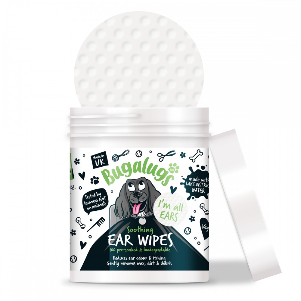 Pre-soaked Biodegradable Dog Ear Wipes 100pcs