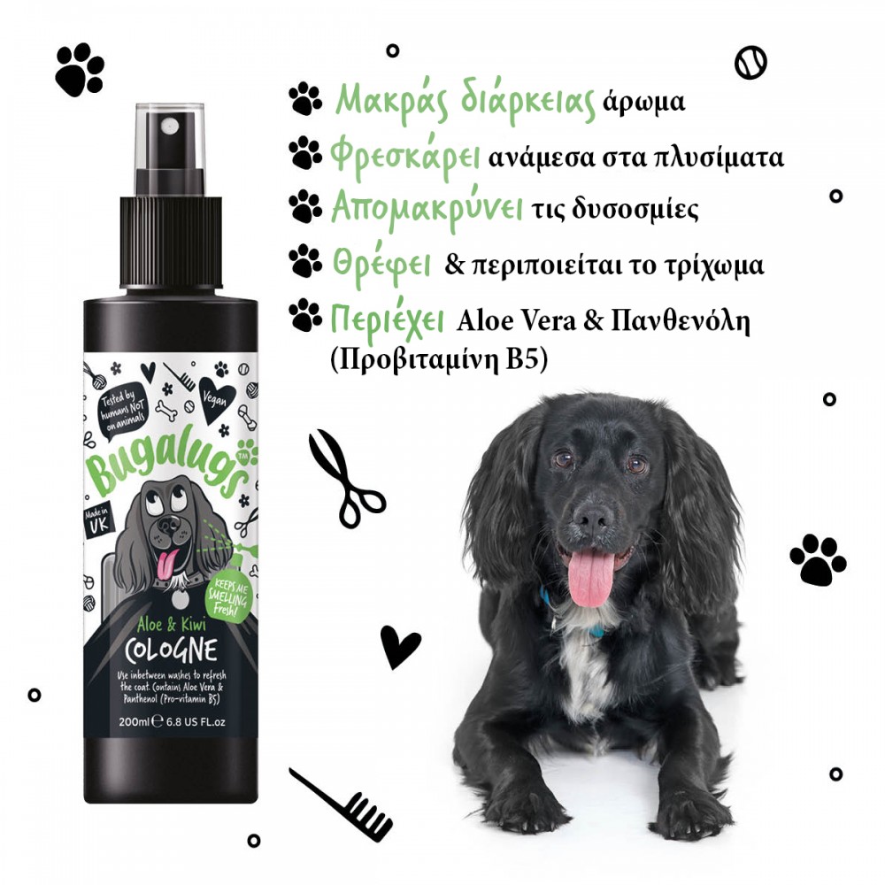 Aloe & Kiwi Dog Cologne 200ml