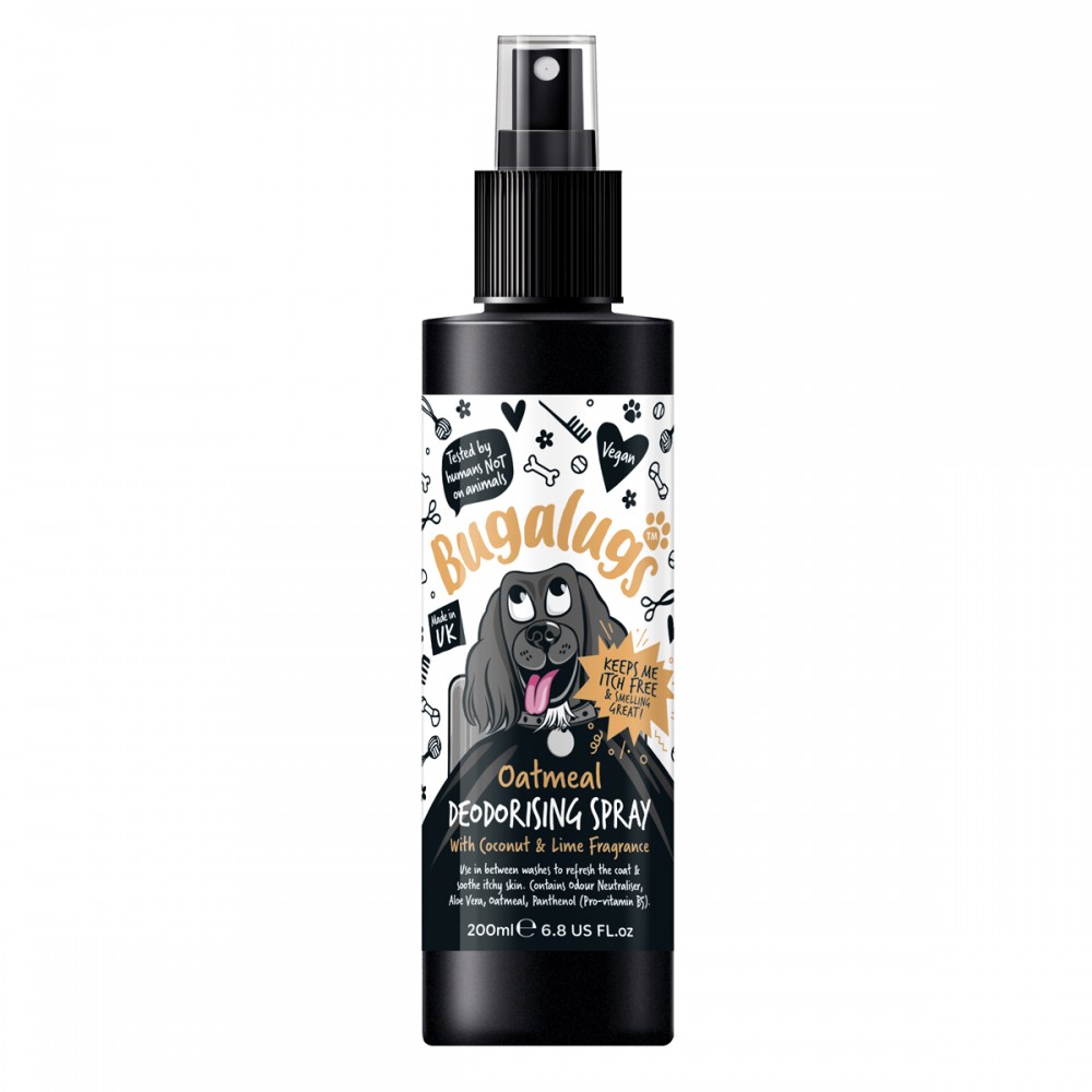 Oatmeal Dog Deodorising Spray with Coconut & Lime Fragrance 200ml