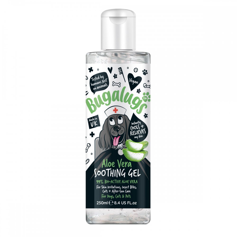 Soothing Gel with 99% Aloe Vera for Catas & Dogs 250ml