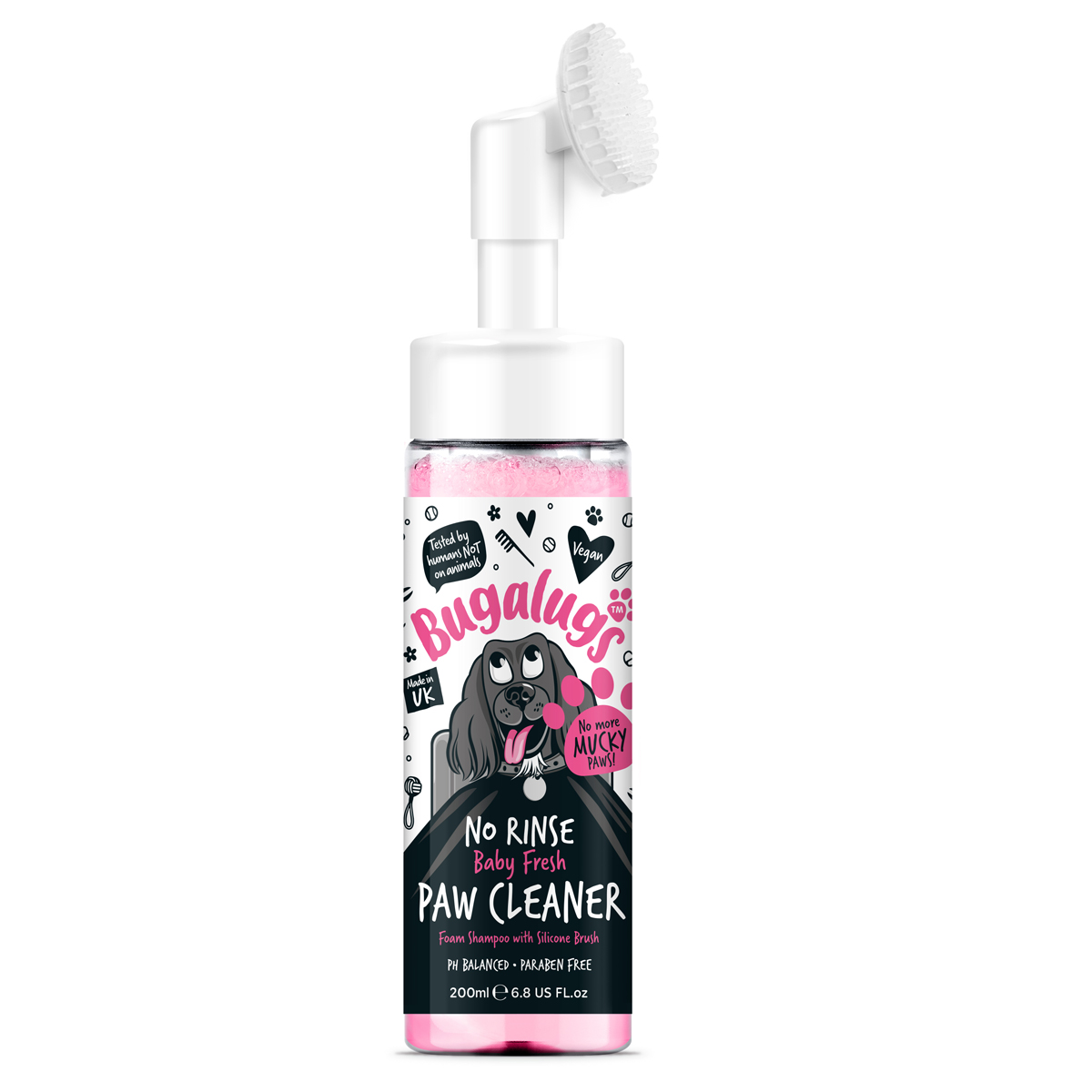 Baby Fresh No Rinse Paw Cleaner for Dogs & Cats 200ml