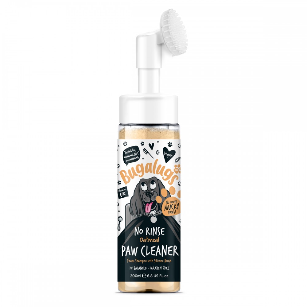 No Rinse Paw Cleaner with Oatmeal for Dogs & Cats 200ml