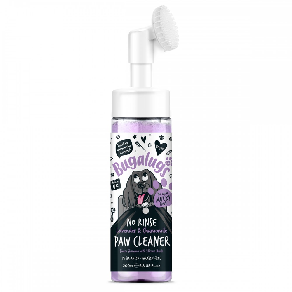 No Rinse Paw Cleaner with Lavender & Chamomile for Dogs & Cats 200ml