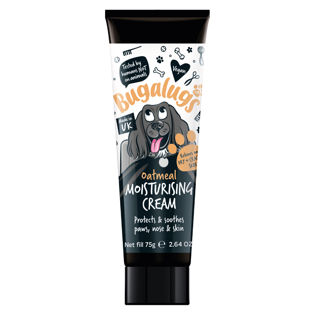 Moisturising Cream with Oatmeal for Dogs 75gr