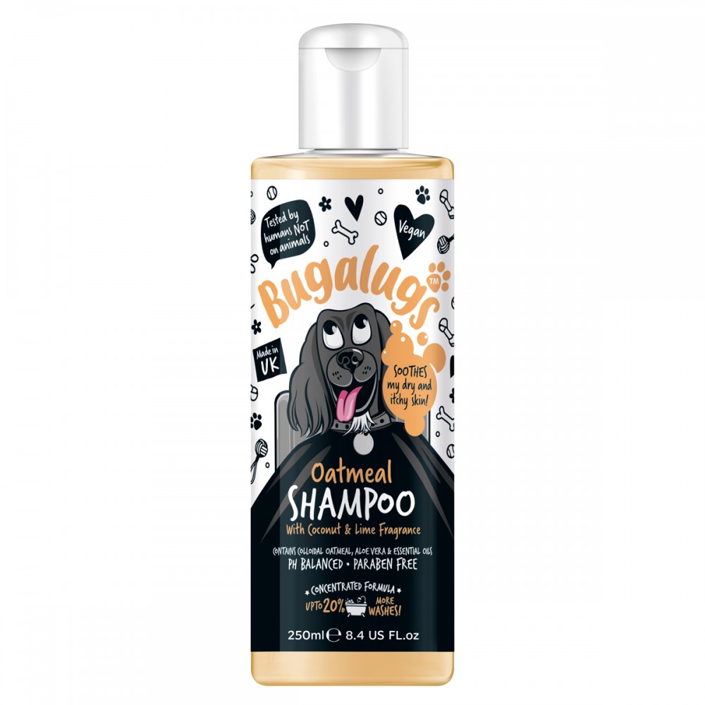 Oatmeal Dog Shampoo with Coconut & Lime Fragrance 250ml