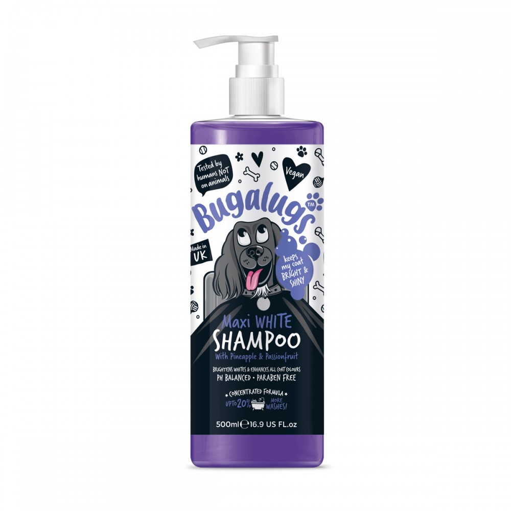 Maxi White Whitening Dog Shampoo with Pineapple & Passionfruit 500ml