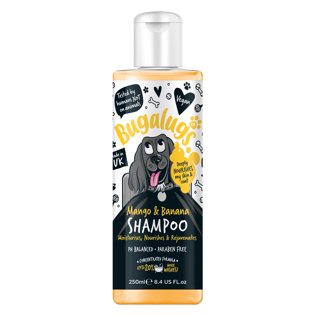 Dog Shampoo with Mango & Banana 250ml