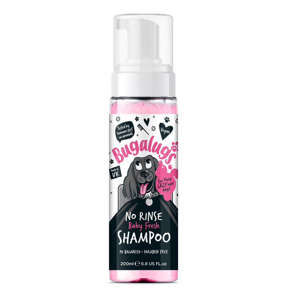 No Rinse Baby Fresh Dog Shampoo 200ml