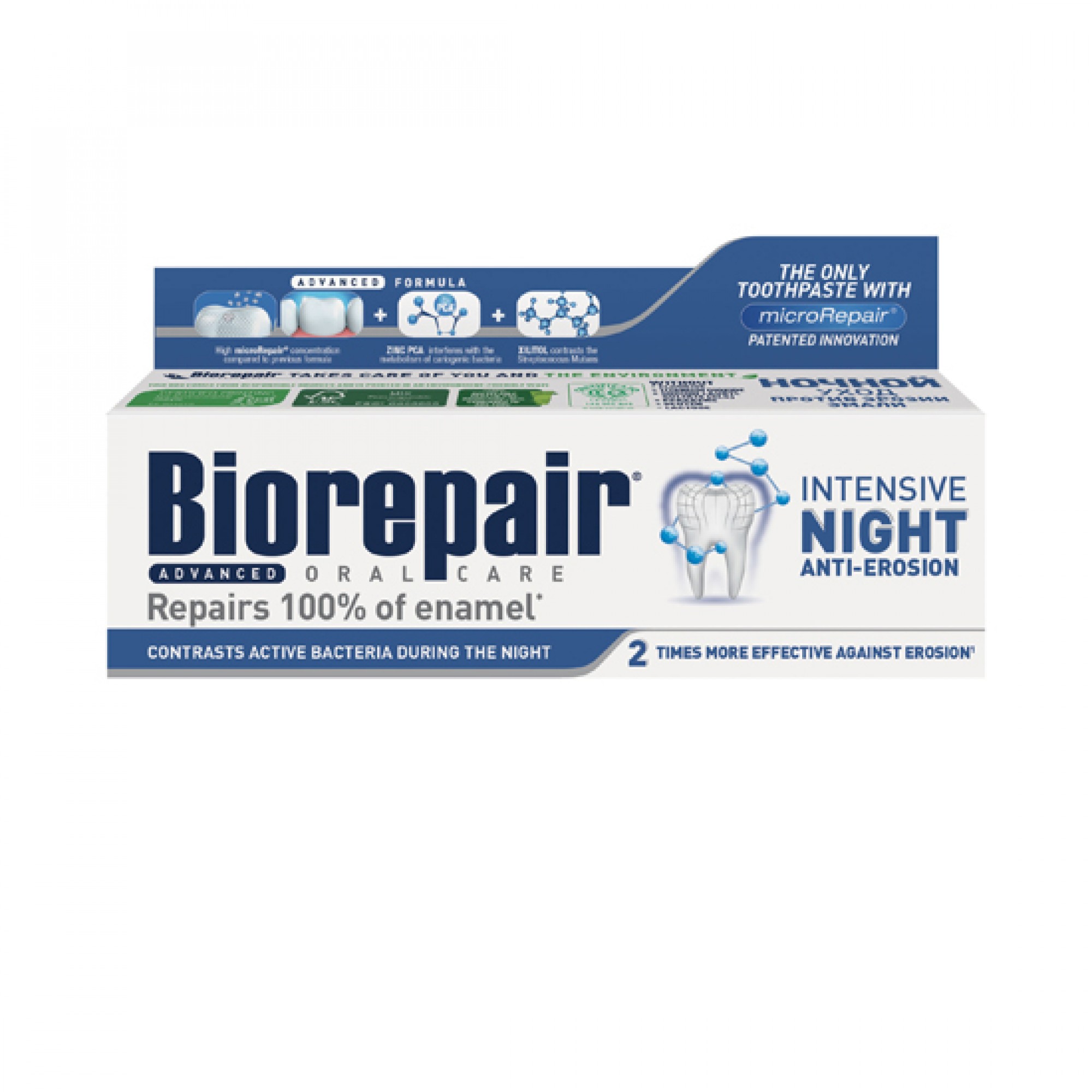 Biorepair night. Зубная паста Италия Biorepair. Биорепейр Актив шилд. Biorepair логотип. Биорепейр с лактоферрином.