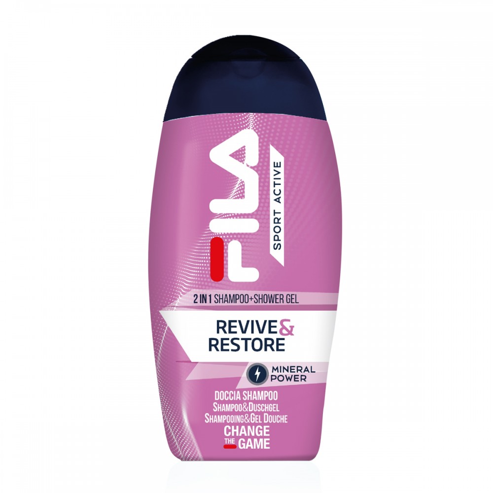 FILA Shampoo - Shower Gel Revive & Restore 250ml