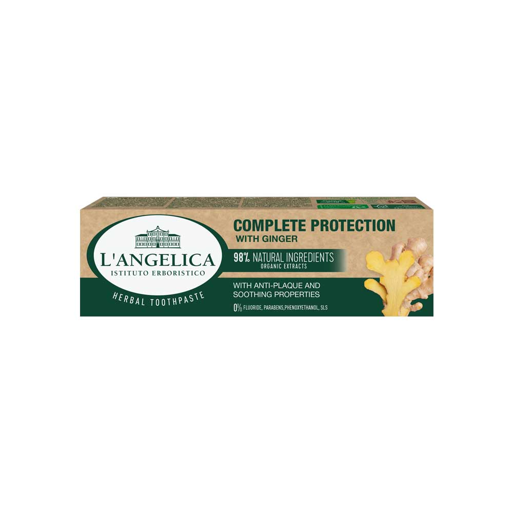 ANGELICA HERBAL TOOTHPASTE - COMPLETE PROTECTION WITH GINGER 75ml