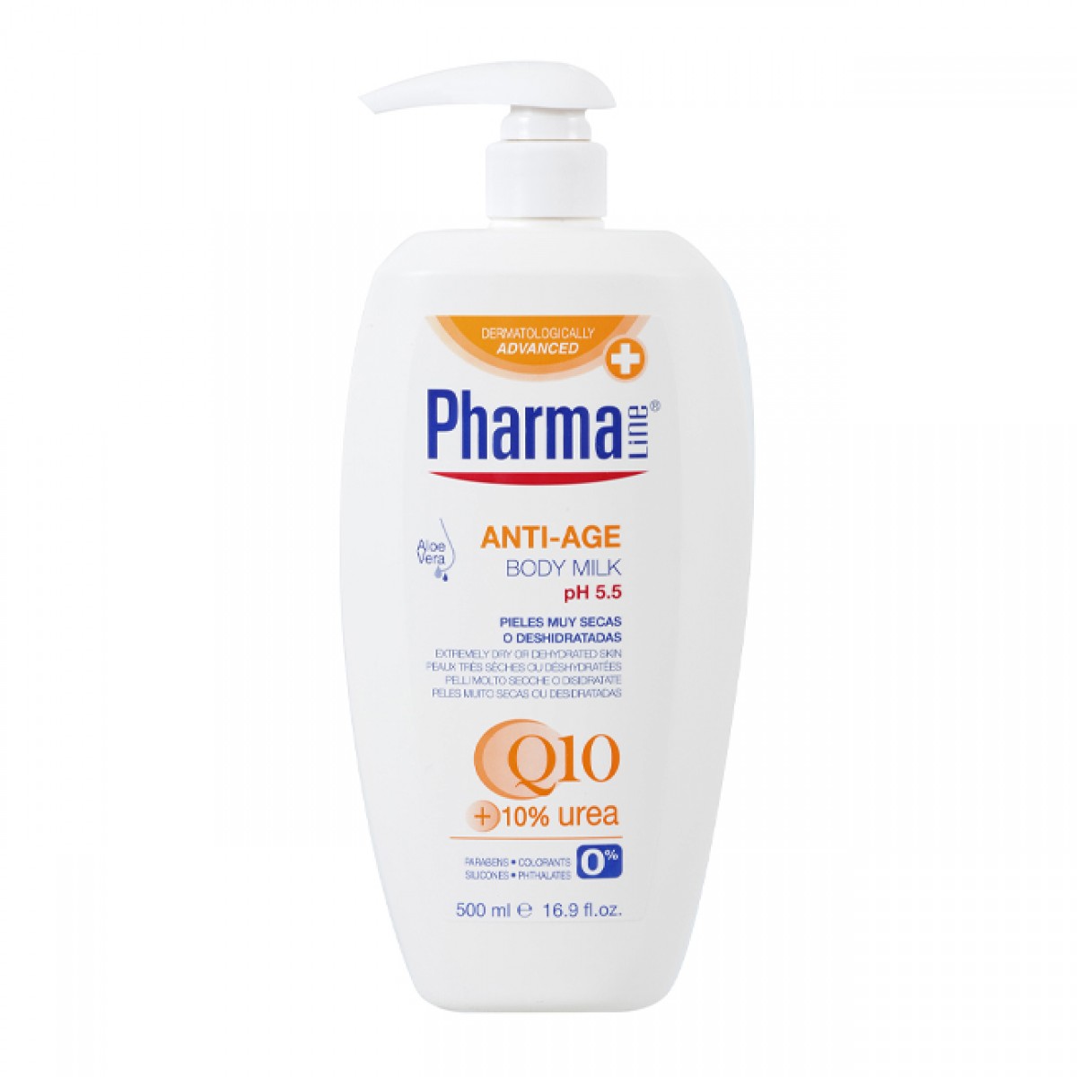 PHARMALINE BODY MILK ANTI-AGE 500 ml