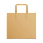 BAG PAPER KRAFT TAKE AWAY WITH EXTRA STRONG INSIDE HANDLE  28x17x29cm 250pcs