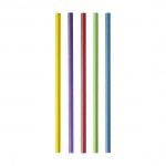 Paper Straws FSC® Multicolour Straight Ø 0.8 x 21 cm Wrapped 1/1