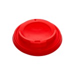 PP Sip Lids Red Colour 80mm