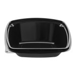 PET Black Food Containers 750 ml