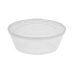 PP Pots with Hinged Lid 180ml (6oz)