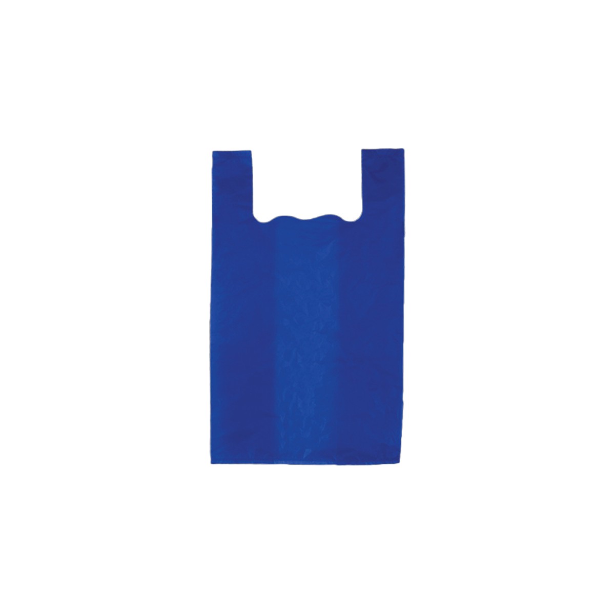 HDPE Deluxe Blue Bags “T-SHIRT” 30x60cm.