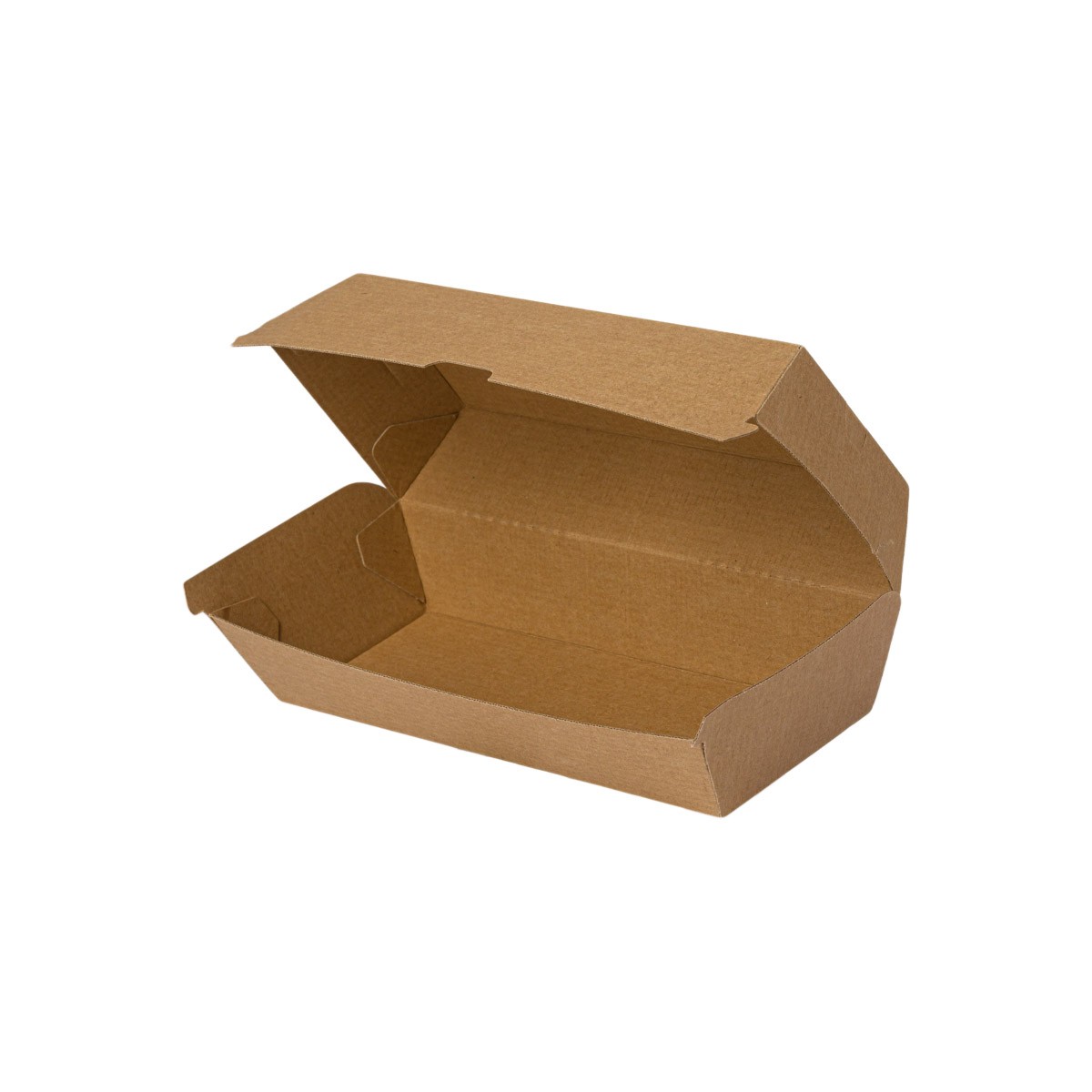 ΚΟΥΤΙ  ΦΑΓΗΤΟΥ ΧΑΡΤΙΝΟ ΚΡΑΦΤ LARGE SNACK BOX (20,5x10,5x8)- DURA SERIES FSC 100τεμ.