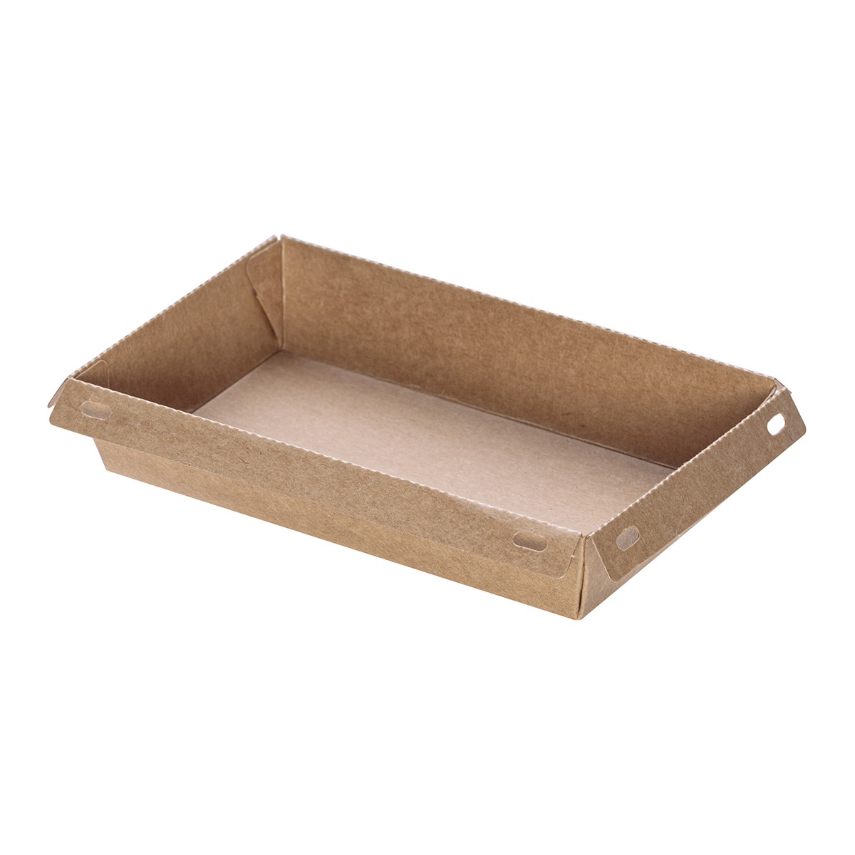 Kraft Paper Food Containers 500 ml with PET Safelock Lid (SET)