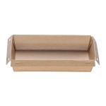 Kraft Paper Food Containers 500 ml with PET Safelock Lid (SET)