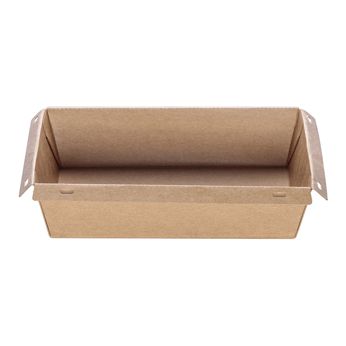 Kraft Paper Food Containers 700 ml with PET Safelock Lid (SET)