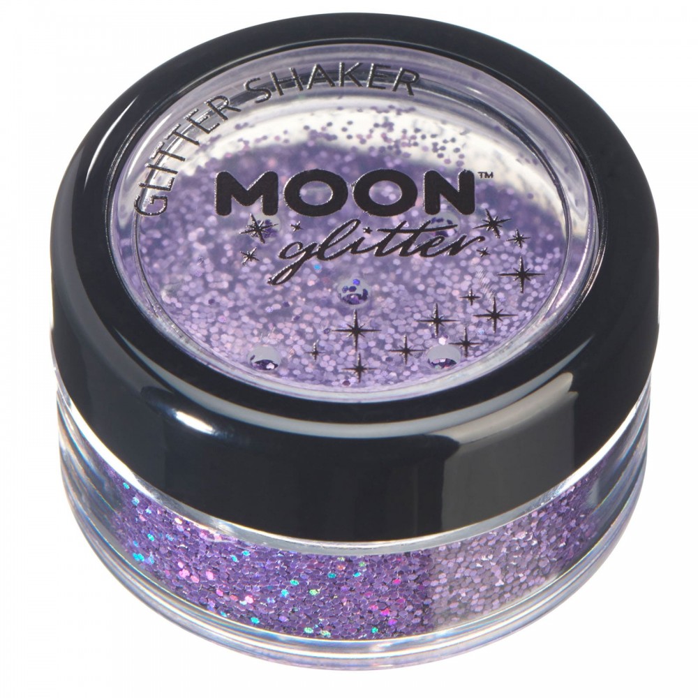 MOON CREATIONS G16 HOLOGRAPHIC GLITTER SHAKER PURPLE 5g