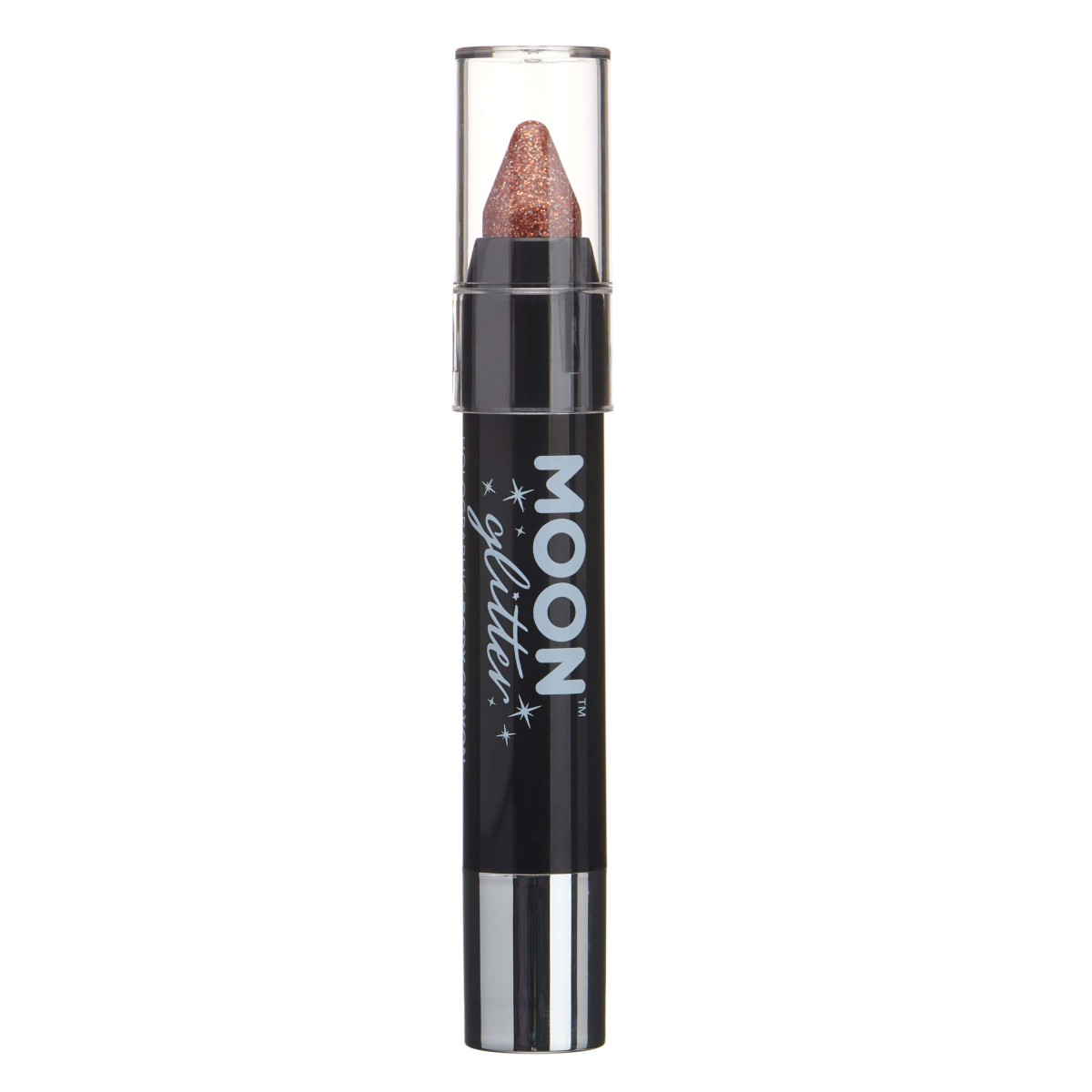 MOON CREATIONS G2 HOLOGRAPHIC GLITTER FACE & BODY CRAYON ROSE GOLD 3.2g