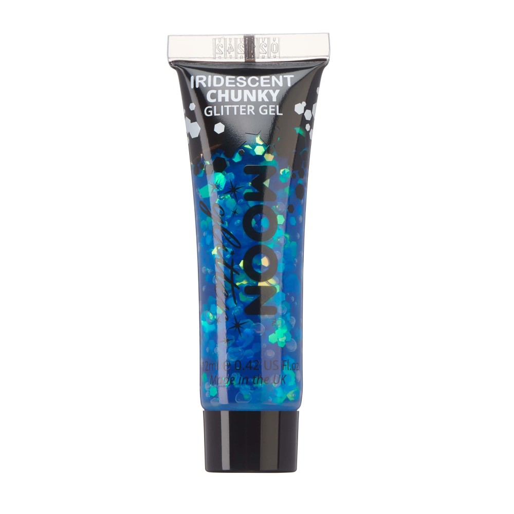 MOON CREATIONS G7 IRIDESCENT GLITTER GEL BLUE 12ml