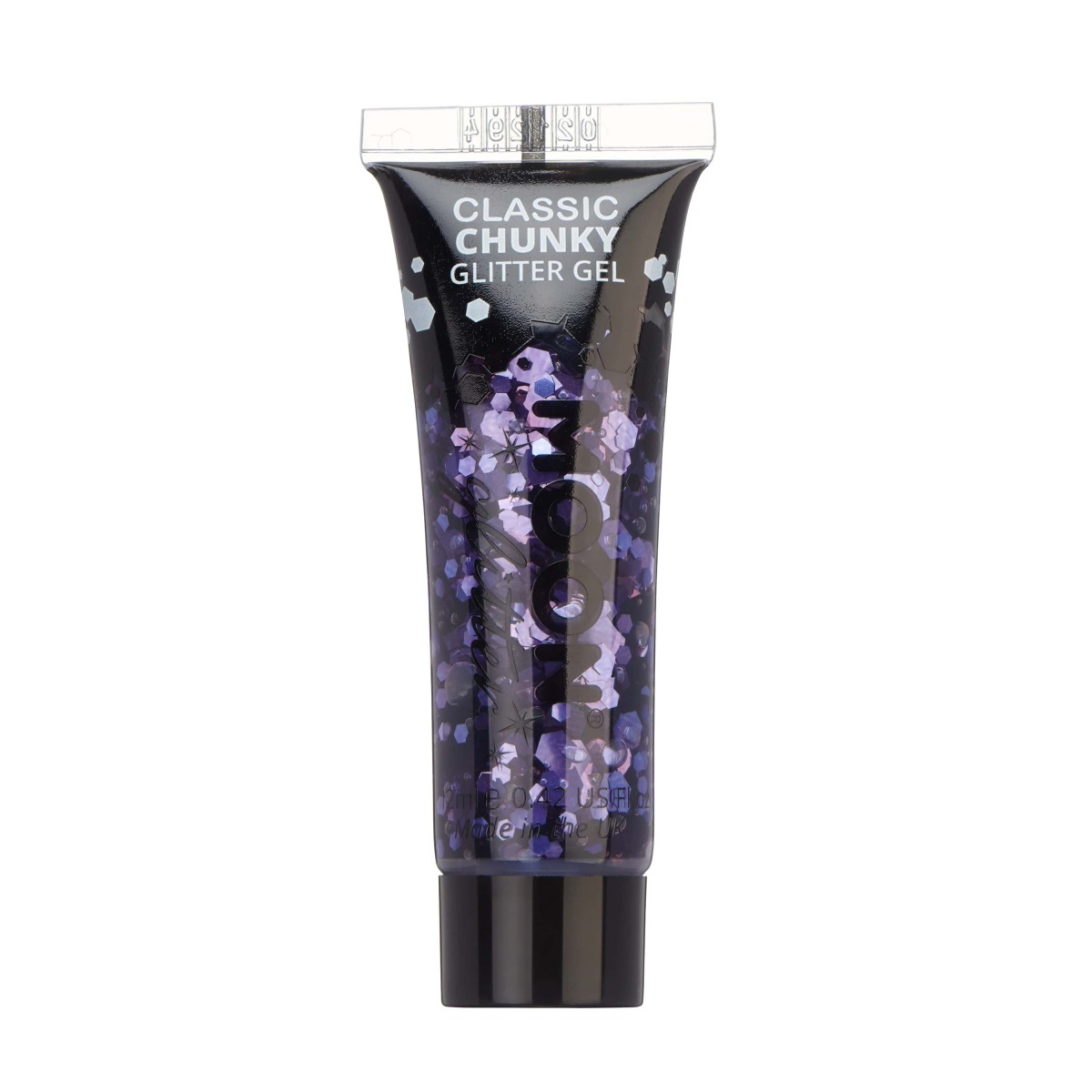 MOON CREATIONS G23 CLASSIC CHUNKY GLITTER GEL LAVENDER 12ml