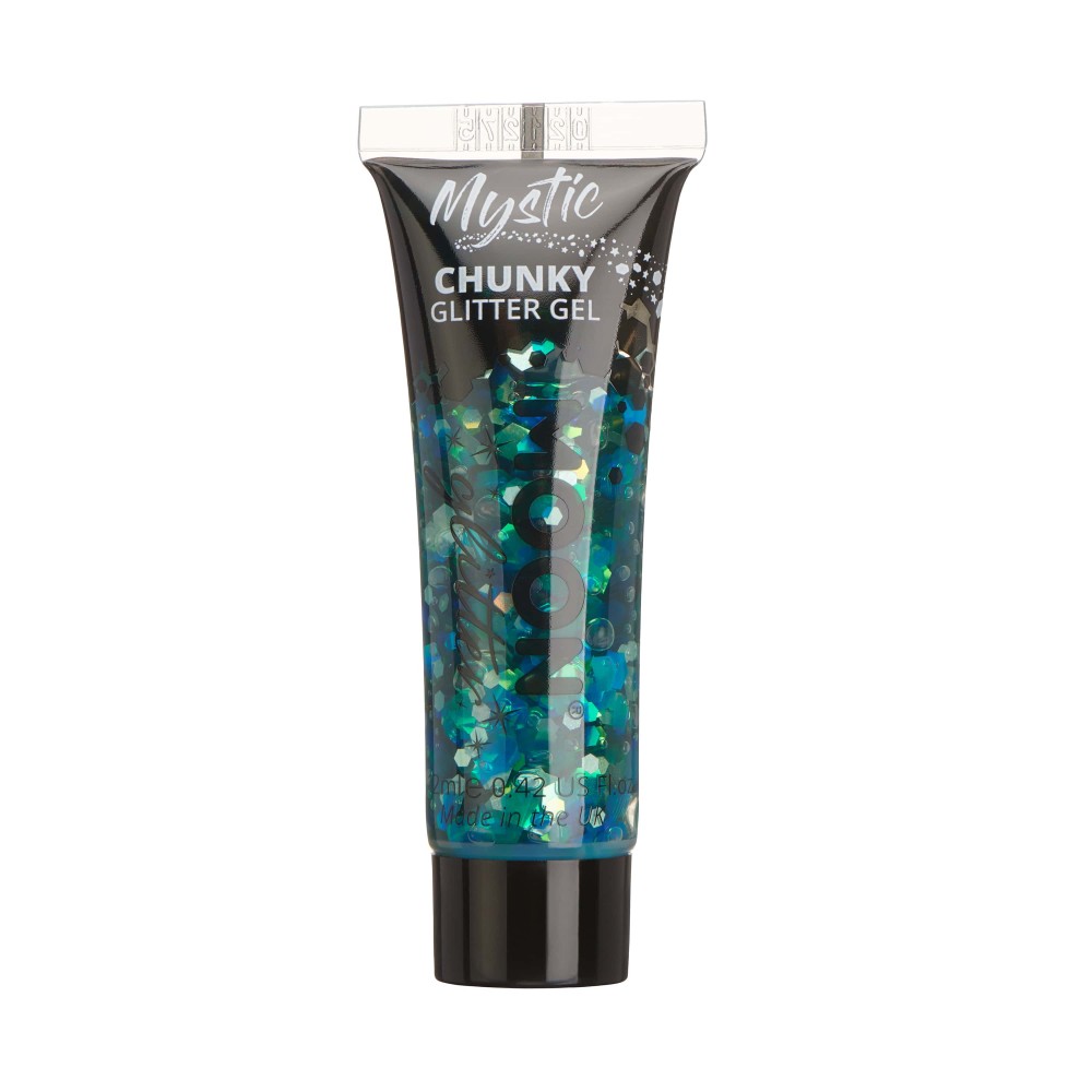 MOON CREATIONS G34 MAGICAL MIXES MYSTIC CHUNKY GLITTER GEL ATLANTIS 12ml