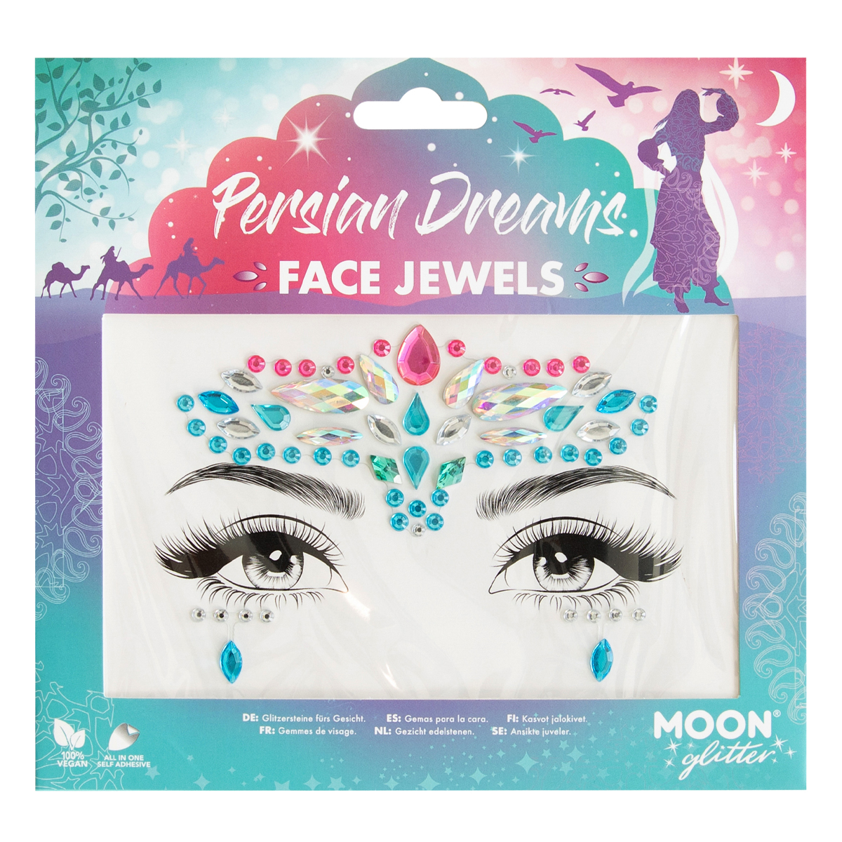 MOON CREATIONS G40 GLITTER FACE JEWELS - PERSIAN DREAMS