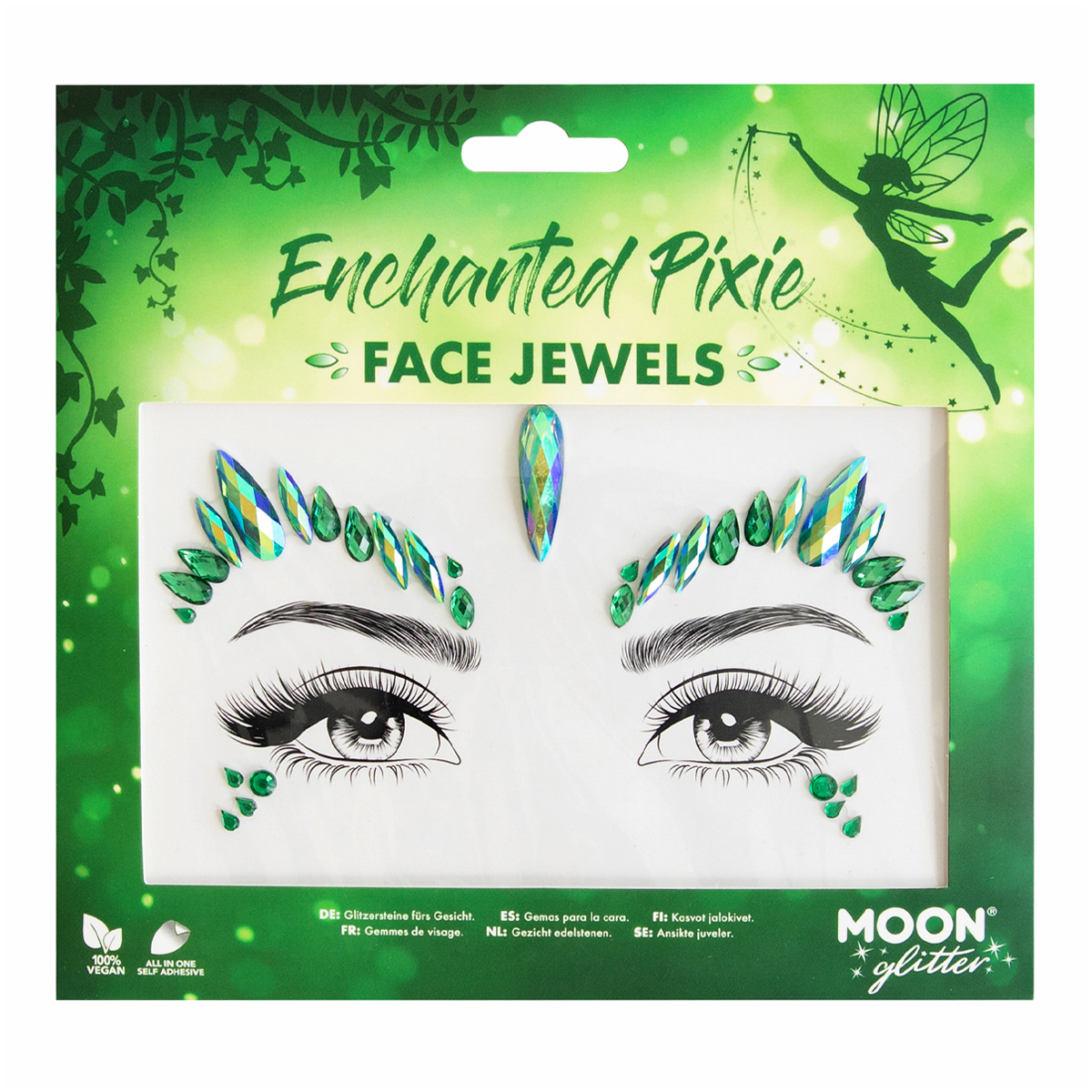 MOON CREATIONS G40 GLITTER FACE JEWELS - ENCHANTED PIXIE