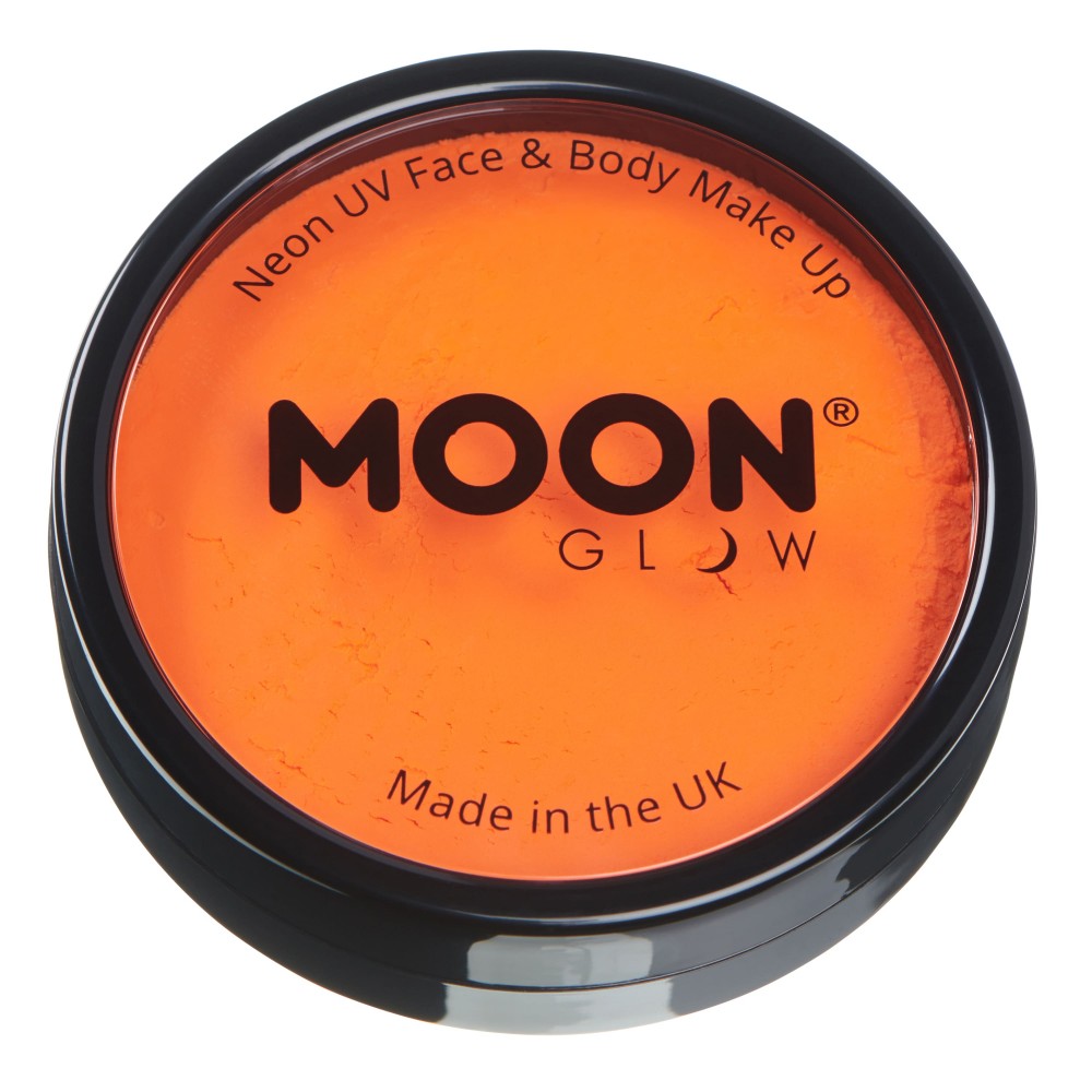 MOON CREATIONS M2 INTENSE NEON UV FACE & BODY CAKE MAKEUP ORANGE 36g