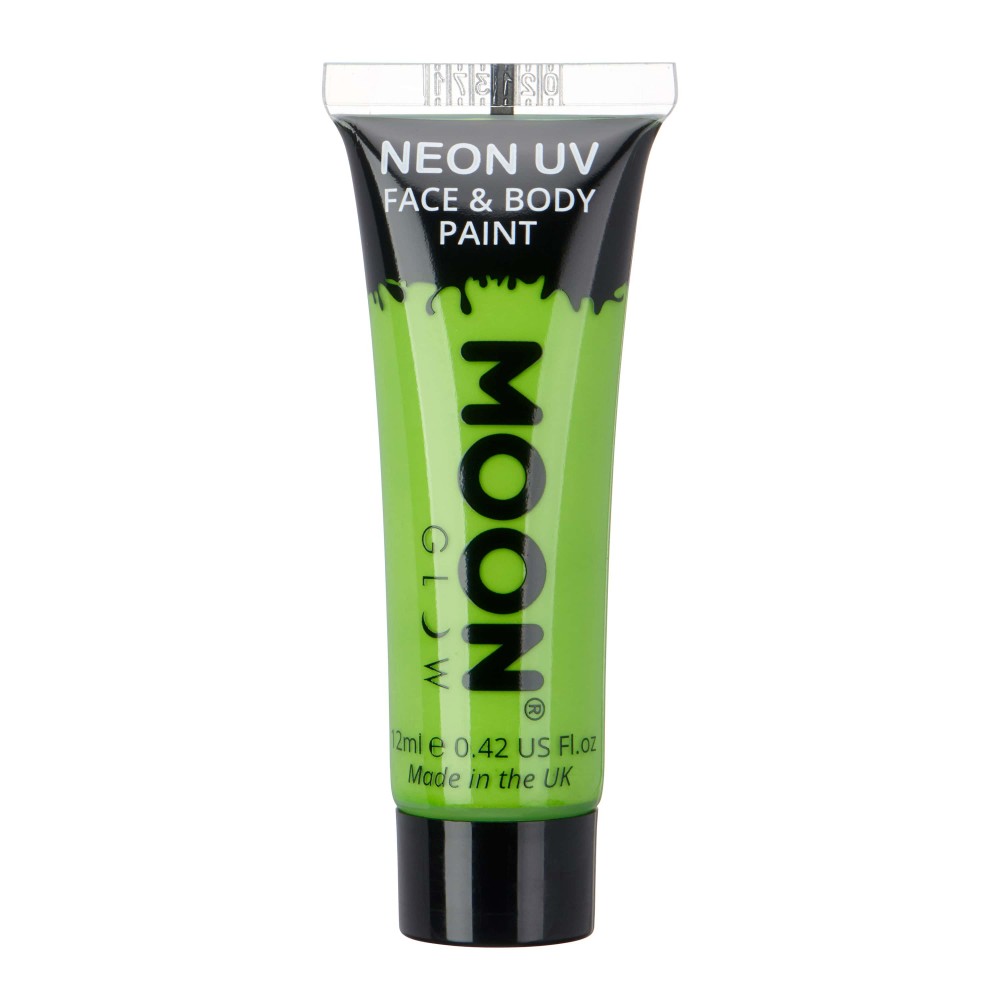 MOON CREATIONS M3 INTENSE NEON UV FACE & BODY PAINT GREEN 12ml