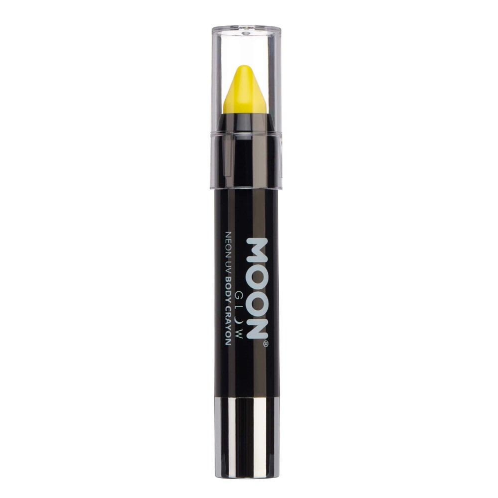 MOON CREATIONS M8 INTENSE NEON UV FACE & BODY CRAYON YELLOW 3.2g