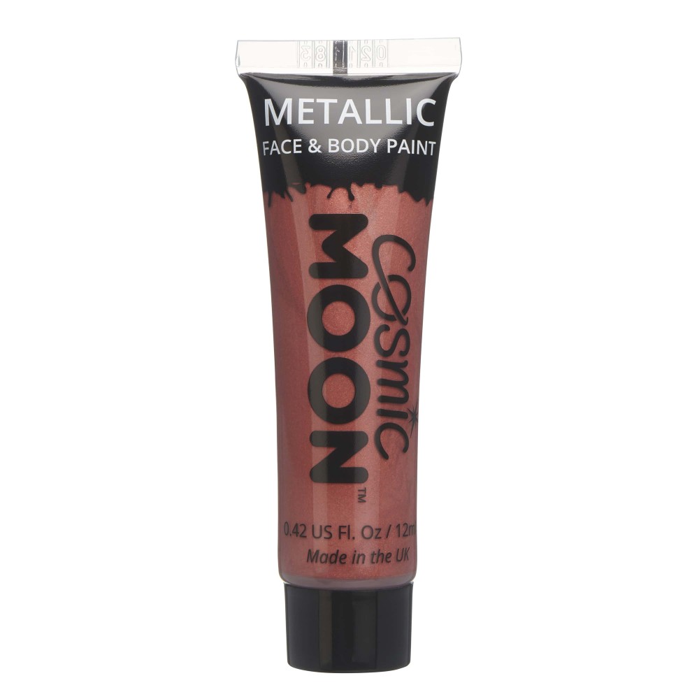 MOON CREATIONS S2 METALLIC FACE & BODY PAINT RED 12ml