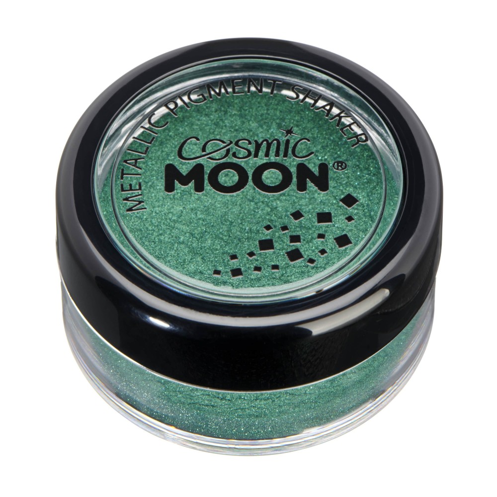 MOON CREATIONS S9 METALLIC FACE & BODY PIGMENT SHAKER GREEN 3g