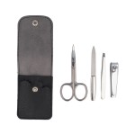 PARSA MANICURE SET BLACK / GREY 5pcs