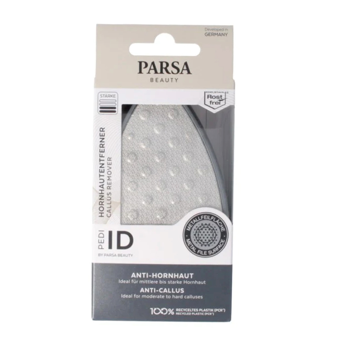 PARSA ID METALLIC CALLUS REMOVER