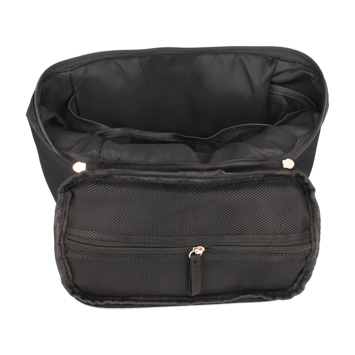 PARSA COSMETICS BAG BLACK LARGE