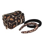 PARSA COSMETICS BAG LEOPARD LARGE