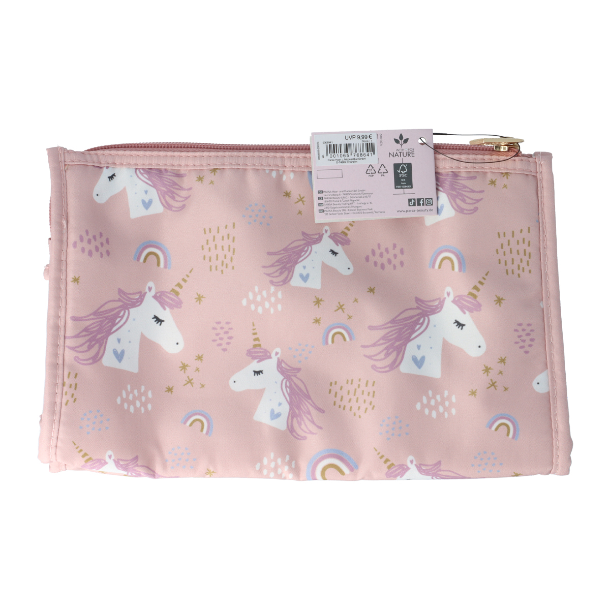 PARSA COSMETICS BAG KIDS UNICORN