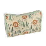 PARSA COSMETICS BAG KIDS SAFARI