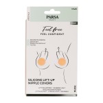 PARSA SILICONE NIPPLE COVER & BREAST LIFT-UP NUDE - 1 PAIR