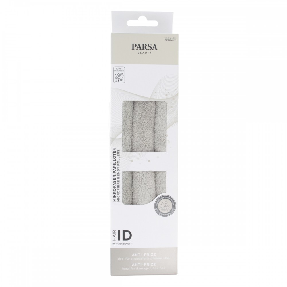 PARSA ID FLEXIBLE MICROFIBER HAIR ROLLERS - 6 PCS