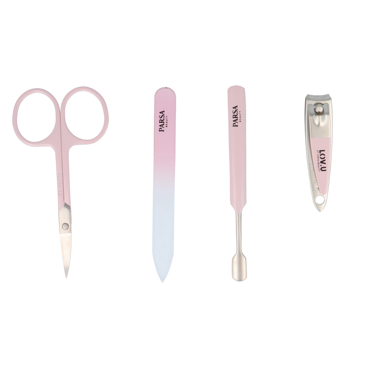 PARSA LOV.U MANICURE SET 4PCS