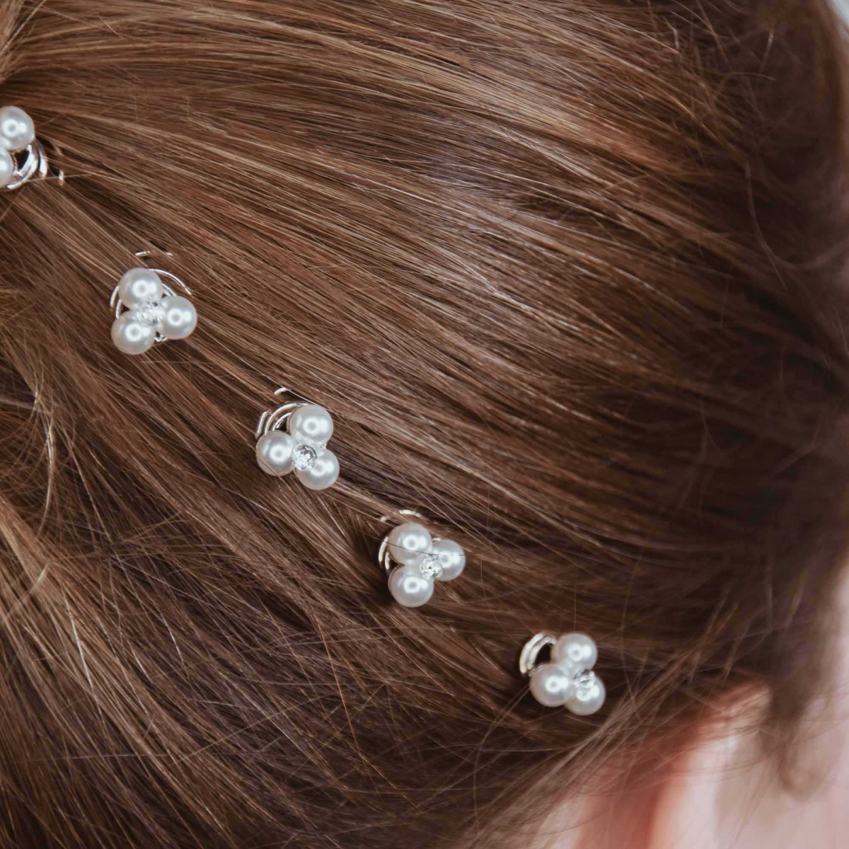 PARSA HAIR ACCESSORIES WITH SILVER STRASS